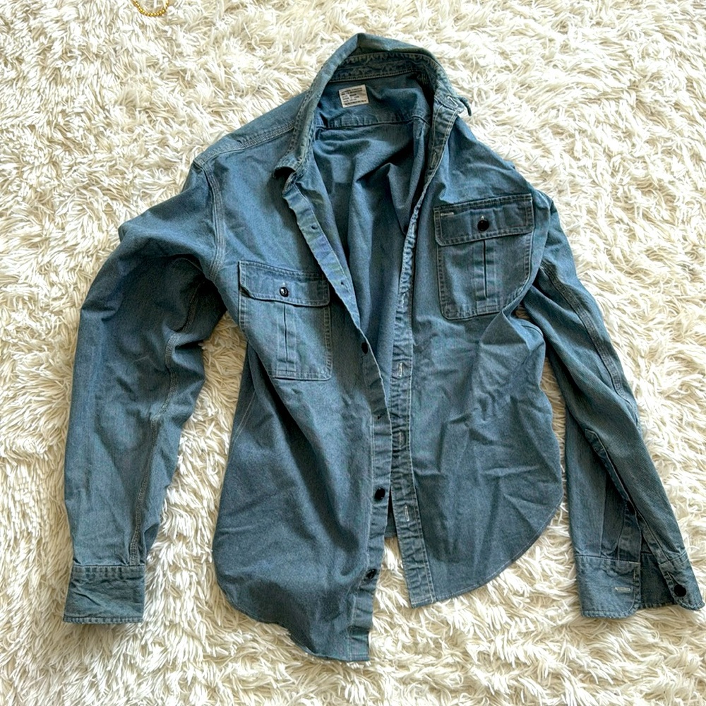 J crew button up